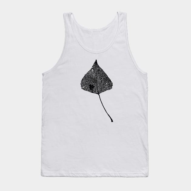 Leaf skeleton Tank Top by Pheedphil